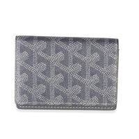 Goyard Grey ine Canvas Malesherbes Card Holder Wallet id