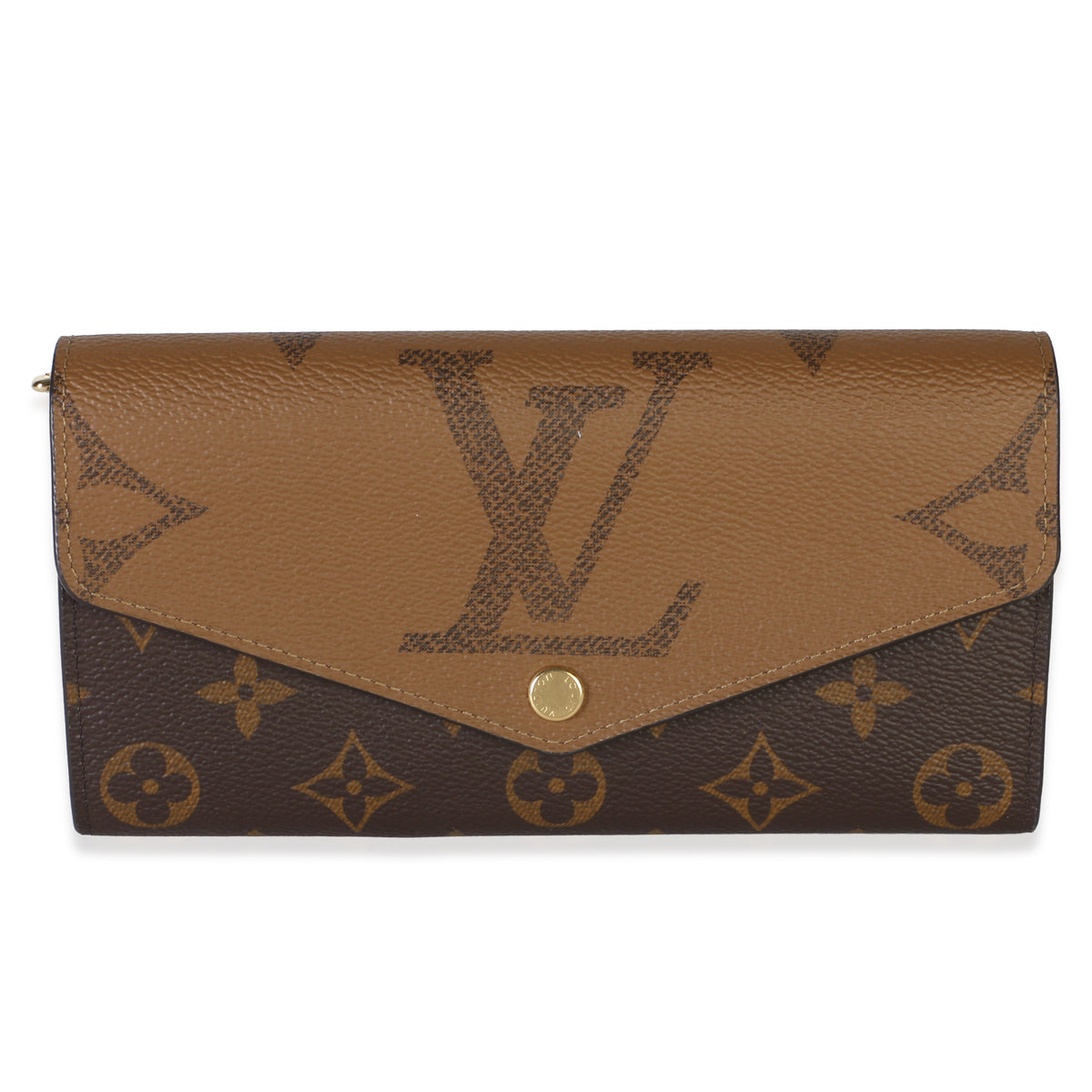 Louis Vuitton Reverse Monogram Giant Canvas Sarah Wallet Wallet id