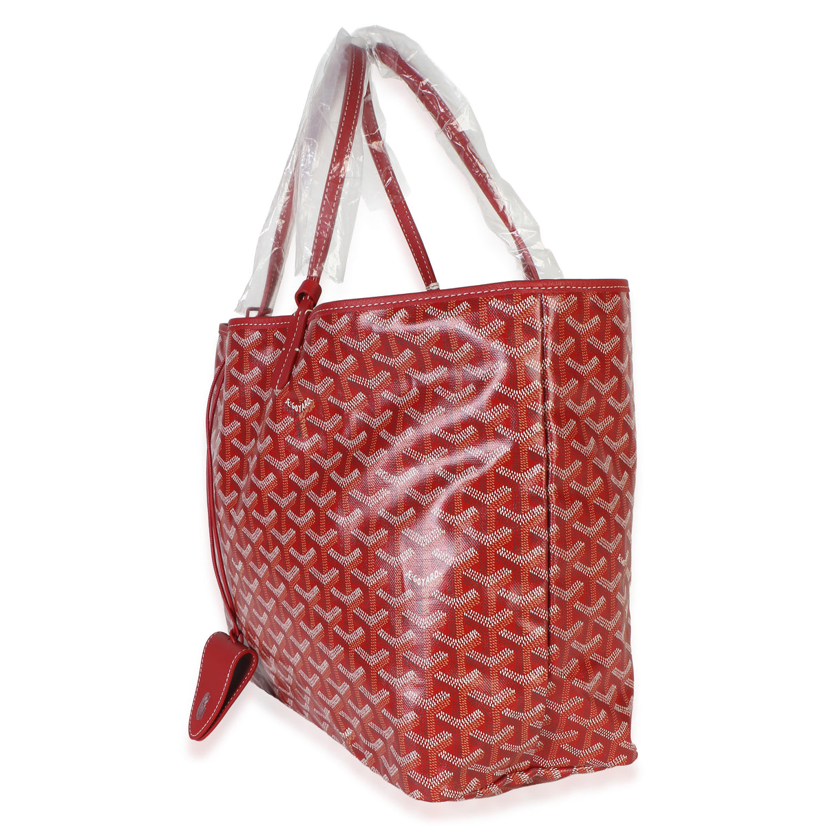 Goyard Red ine Canvas Saint Louis PM Handbag 2
