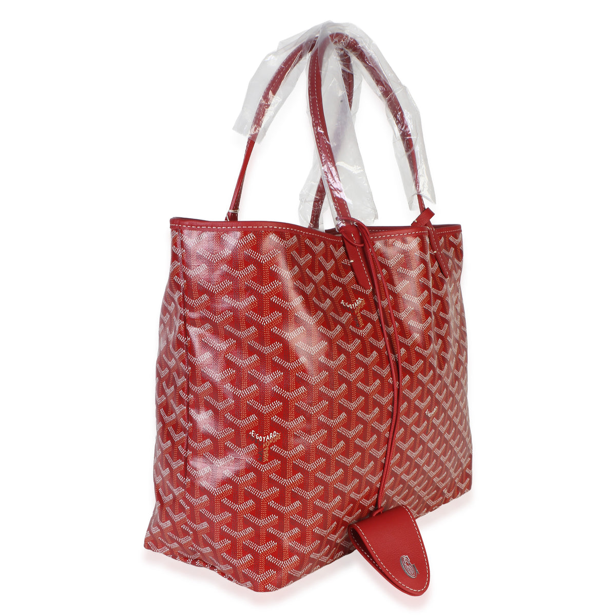 Goyard Red ine Canvas Saint Louis PM Handbag 3