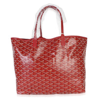 Goyard Red ine Canvas Saint Louis PM Handbag 4