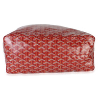 Goyard Red ine Canvas Saint Louis PM Handbag 5