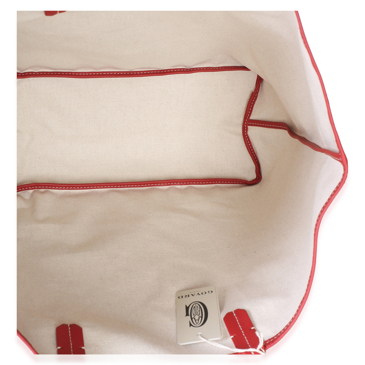 Goyard Red ine Canvas Saint Louis PM Handbag 8