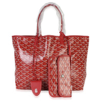 Goyard Red ine Canvas Saint Louis PM Handbag id
