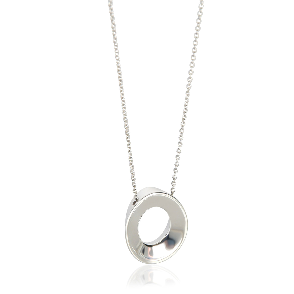 Tiffany & Co. Sterling Silver Frank Gehry Morph Pendant fv