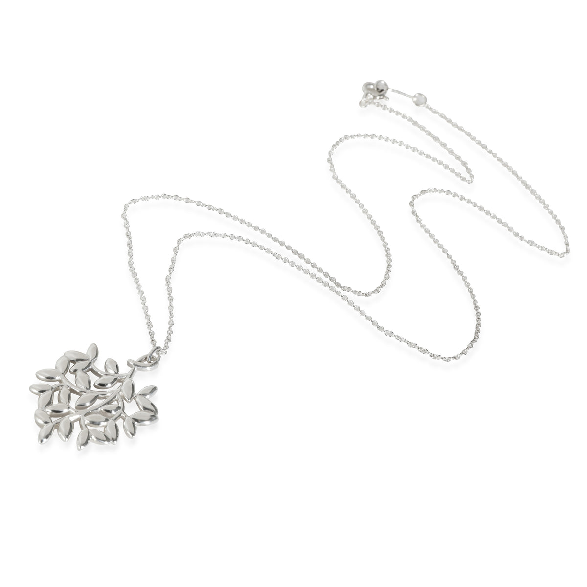 Tiffany & Co. Sterling Silver Paloma Picasso Olive Leaf Pendant