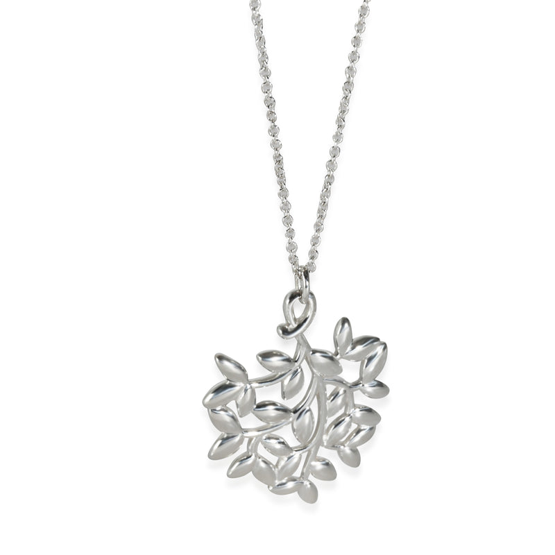 Tiffany & Co. Sterling Silver Paloma Picasso Olive Leaf Pendant