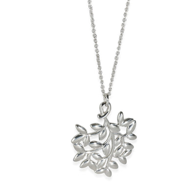 Tiffany & Co. Sterling Silver Paloma Picasso Olive Leaf Pendant