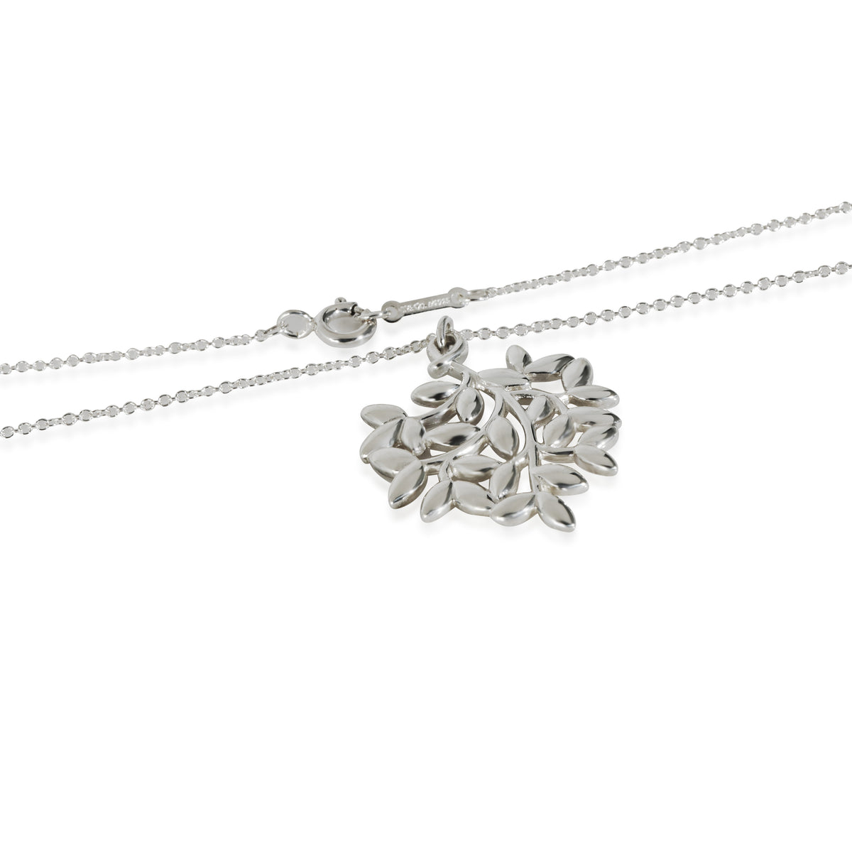 Tiffany & Co. Sterling Silver Paloma Picasso Olive Leaf Pendant