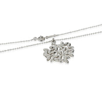 Tiffany & Co. Sterling Silver Paloma Picasso Olive Leaf Pendant