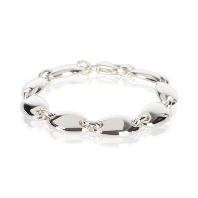 Tiffany & Co. Sterling Silver Vintage Pebble Link Bracelet fv