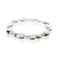 Tiffany & Co. Sterling Silver Vintage Pebble Link Bracelet fv