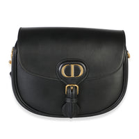 Christian Dior Black Box Calfskin Medium Bobby Flap Bag Handbag id