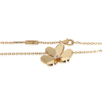 Van Cleef & Arpels Yellow Gold Diamond Large Model Frivole Pendant 2