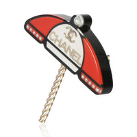 Chanel 2019 Beach Umbrella Brooch 2