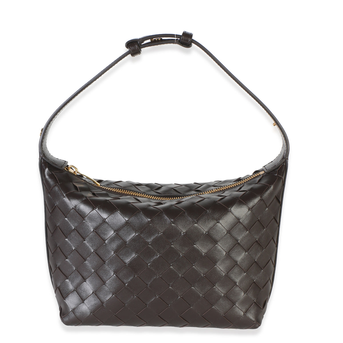 Bottega Veneta Fondant Nappa Intrecciato Calfskin Mini Wallace Handbag id