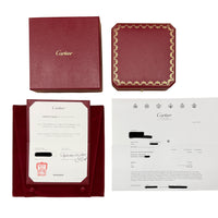 Cartier Yellow Gold Diamond Love Necklace box