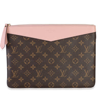 Louis Vuitton Rose Poudre Monogram Canvas Daily Pouch Handbag id