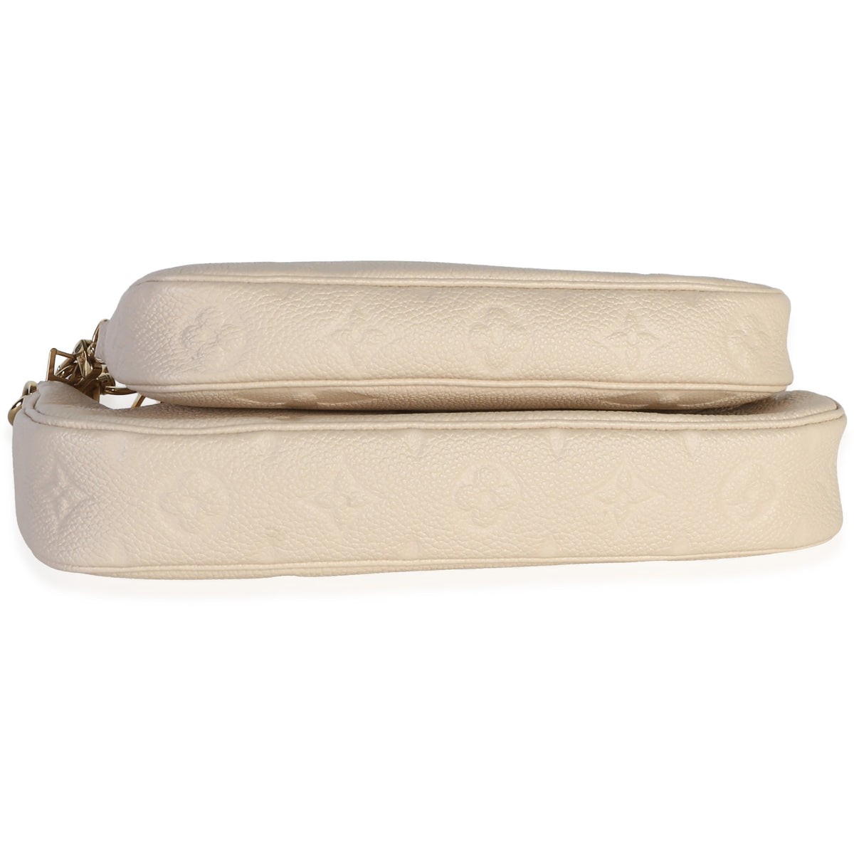 Louis Vuitton Cream Giant Monogram Empreinte Multi Pochette Accessoires Handbag 5
