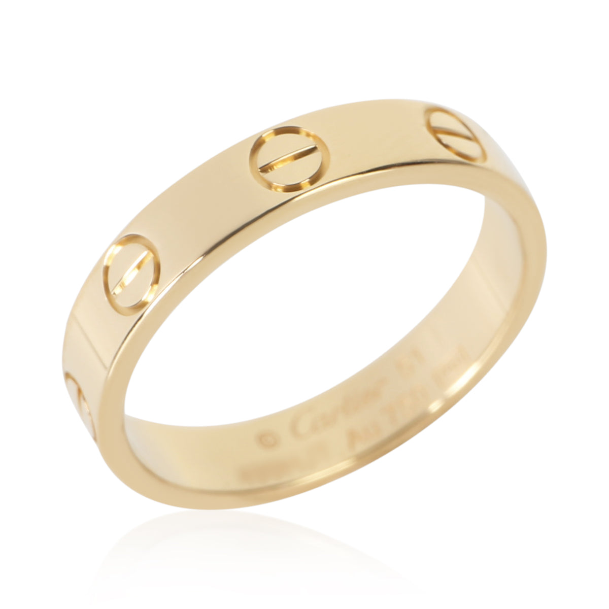 Cartier Yellow Gold Small Model Love Ring 4