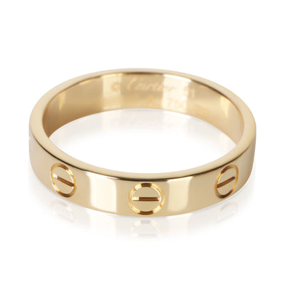 Cartier Yellow Gold Small Model Love Ring fv