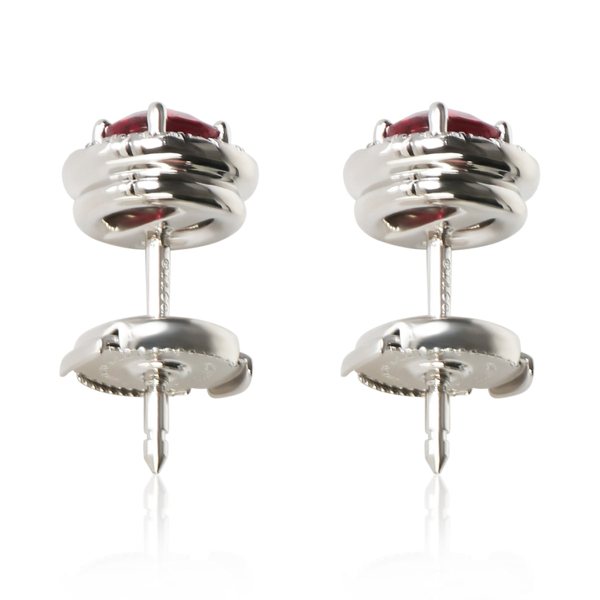 Tiffany & Co. Platinum Ruby and Diamond Soleste Earrings 4