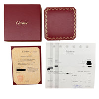 Cartier Rose Gold Diamond Love Necklace box