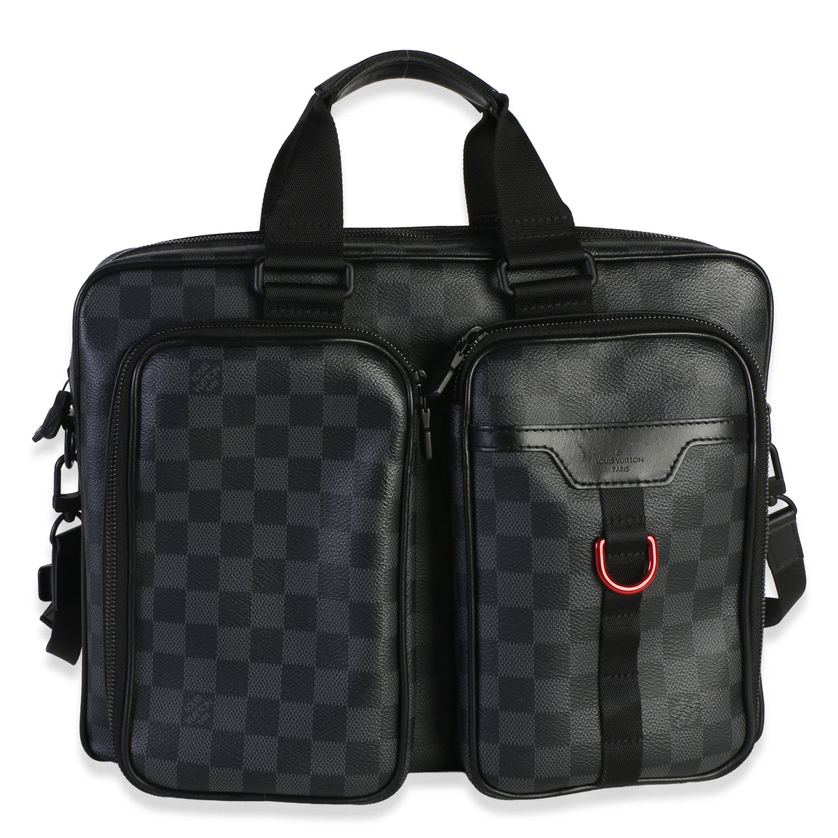 Louis Vuitton Damier Graphite Canvas Utility Business Bag Handbag id