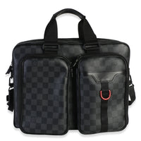 Louis Vuitton Damier Graphite Canvas Utility Business Bag Handbag id