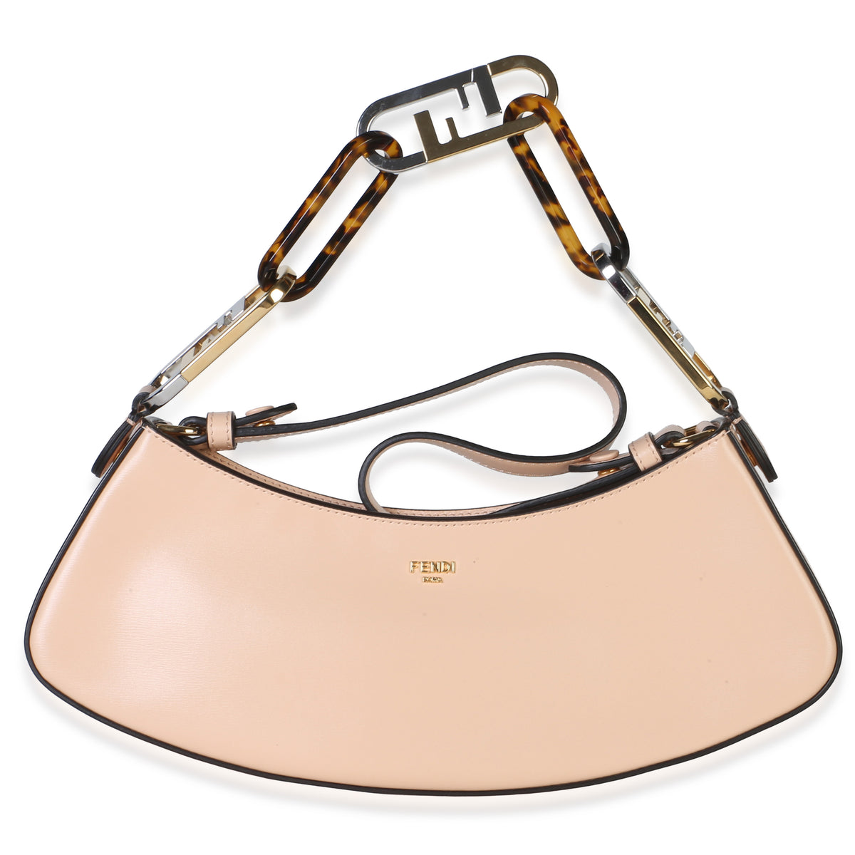 Fendi Camelia Vitello Queen Palmellato  O'Lock Swing Bag Handbag id