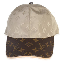 Louis Vuitton Beige Polyester Silk Monogram Canvas LV Get Ready Cap id