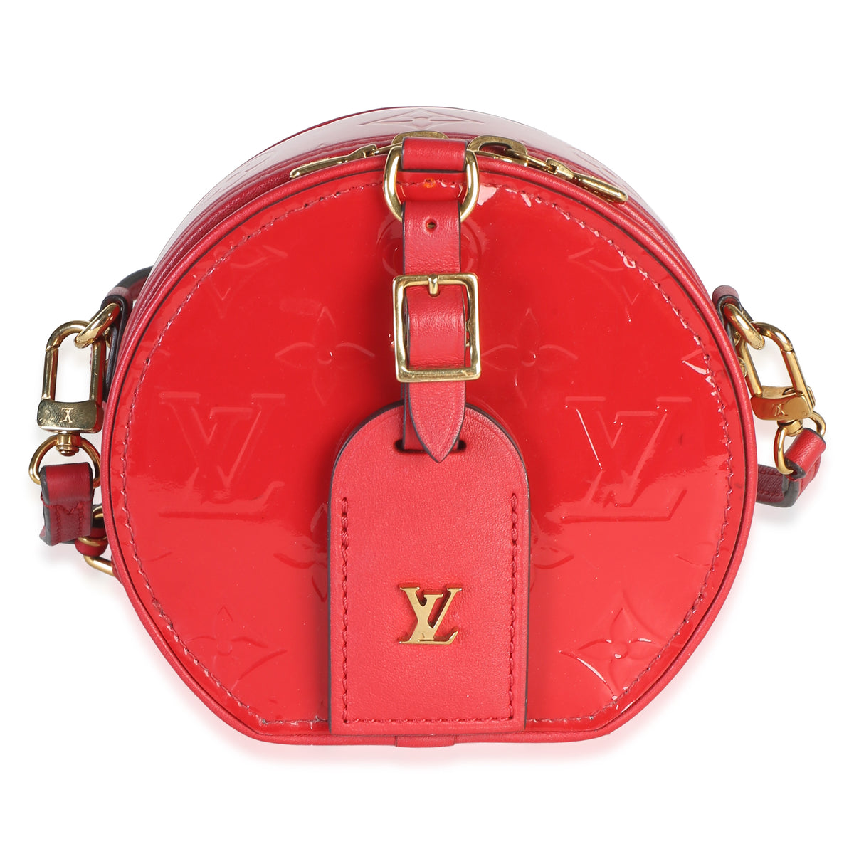 Louis Vuitton Cerise Monogram Vernis Mini Boite Chapeau Handbag id