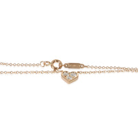 Tiffany & Co. Rose Gold Diamond Heart Pendant 2