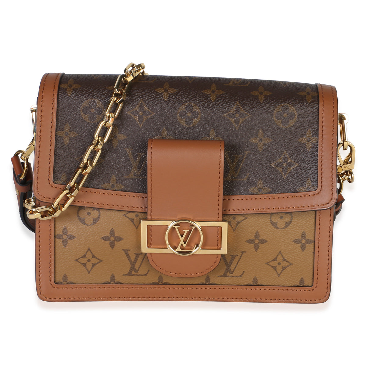 Louis Vuitton Reverse Monogram Canvas Dauphine MM Handbag id