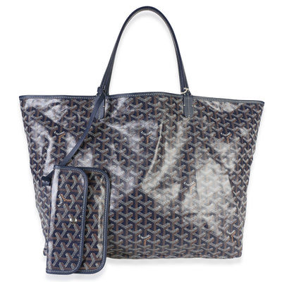 Goyard Navy ine Canvas Saint Louis GM Handbag id