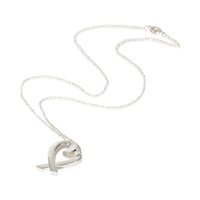 Tiffany & Co. Sterling Silver Paloma Picasso Large Model Loving Heart Pendant