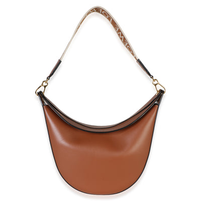Loewe Pecan Satin Calfskin Jacquard Luna Bag Handbag id