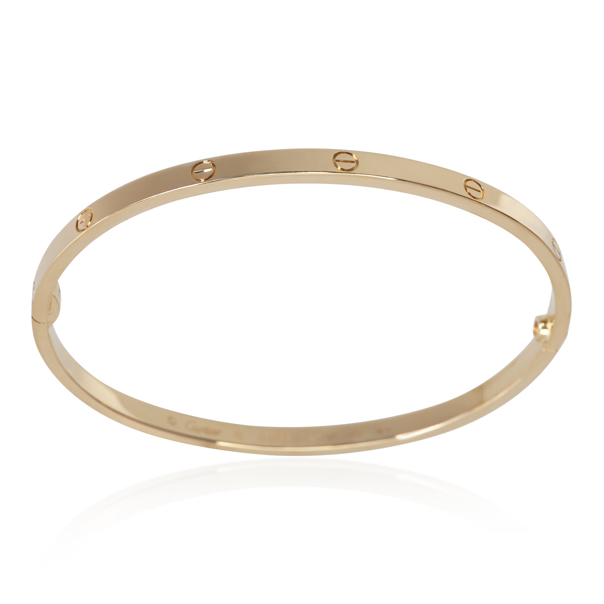Cartier Yellow Gold Small Model Love Bracelet 4