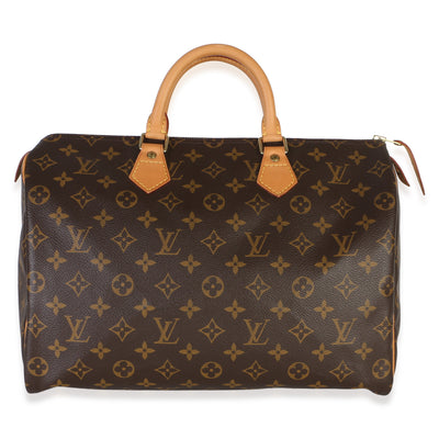 Louis Vuitton Monogram Canvas Speedy 35 Handbag id