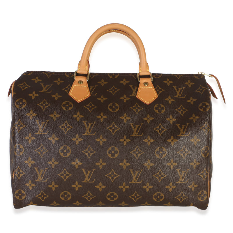 Louis Vuitton Monogram Canvas Speedy 35 Handbag id