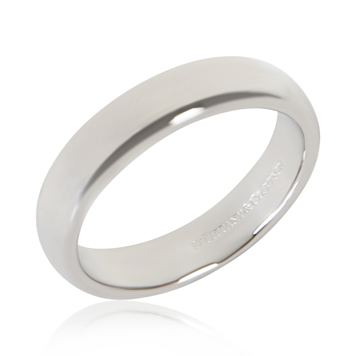 Tiffany & Co. Platinum Tiffany Forever Band 4