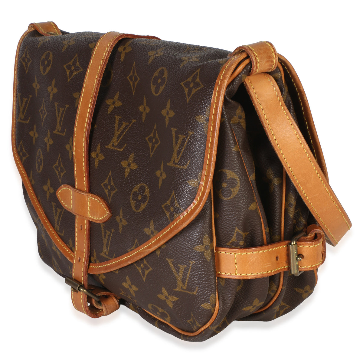 Louis Vuitton Monogram Canvas Saumur 30 Handbag 2