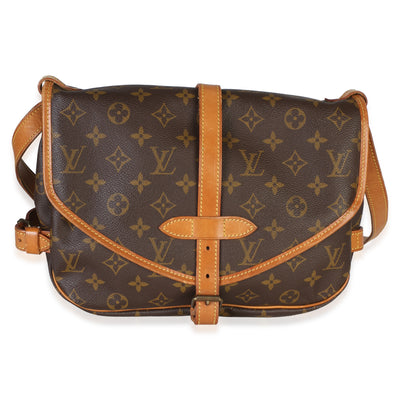 Louis Vuitton Monogram Canvas Saumur 30 Handbag id