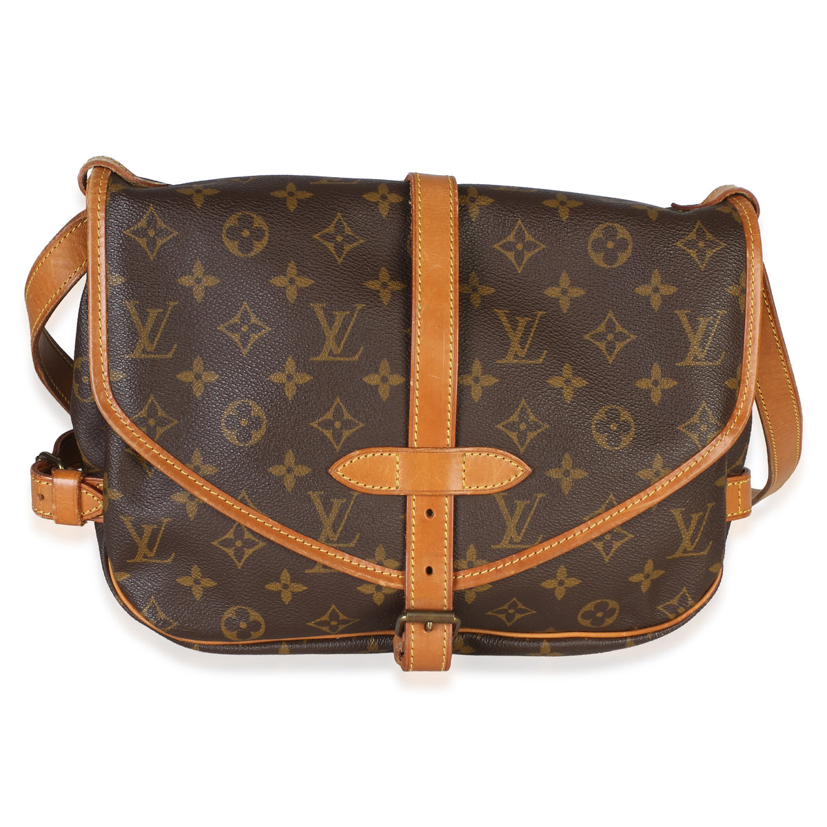 Louis Vuitton Monogram Canvas Saumur 30 Handbag id