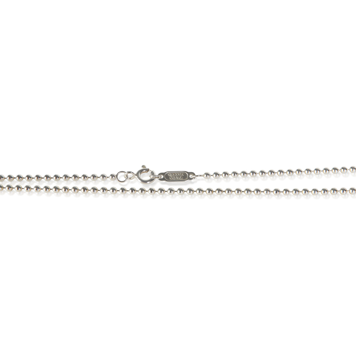 Tiffany & Co. Sterling Silver Makers Necklace 2