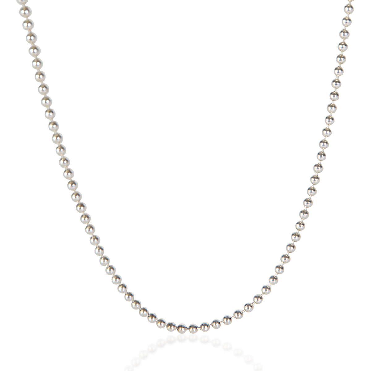 Tiffany & Co. Sterling Silver Makers Necklace fv