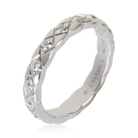 Chanel White Gold Diamond Mini Model Coco Crush Band 4