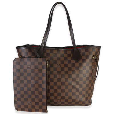 Louis Vuitton Damier Ebene Canvas Neverfull MM Handbag id