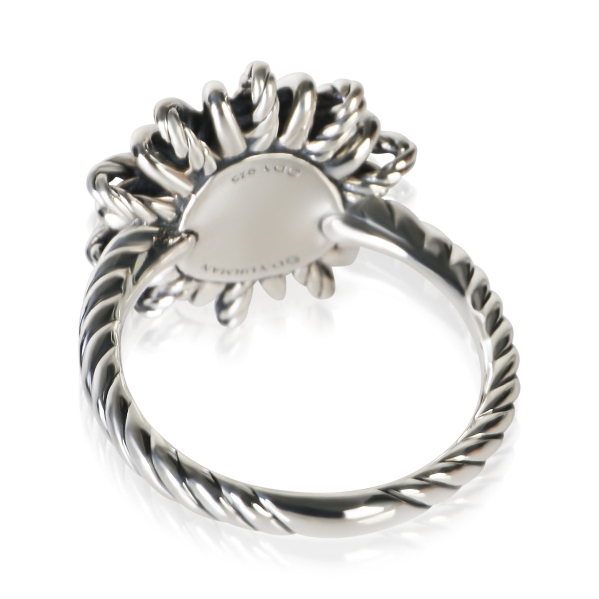 David Yurman Sterling Silver Topaz Starburst Ring 3