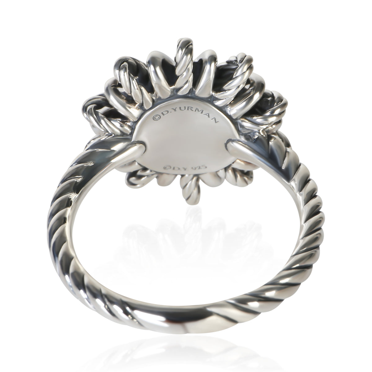 David Yurman Sterling Silver Topaz Starburst Ring 5
